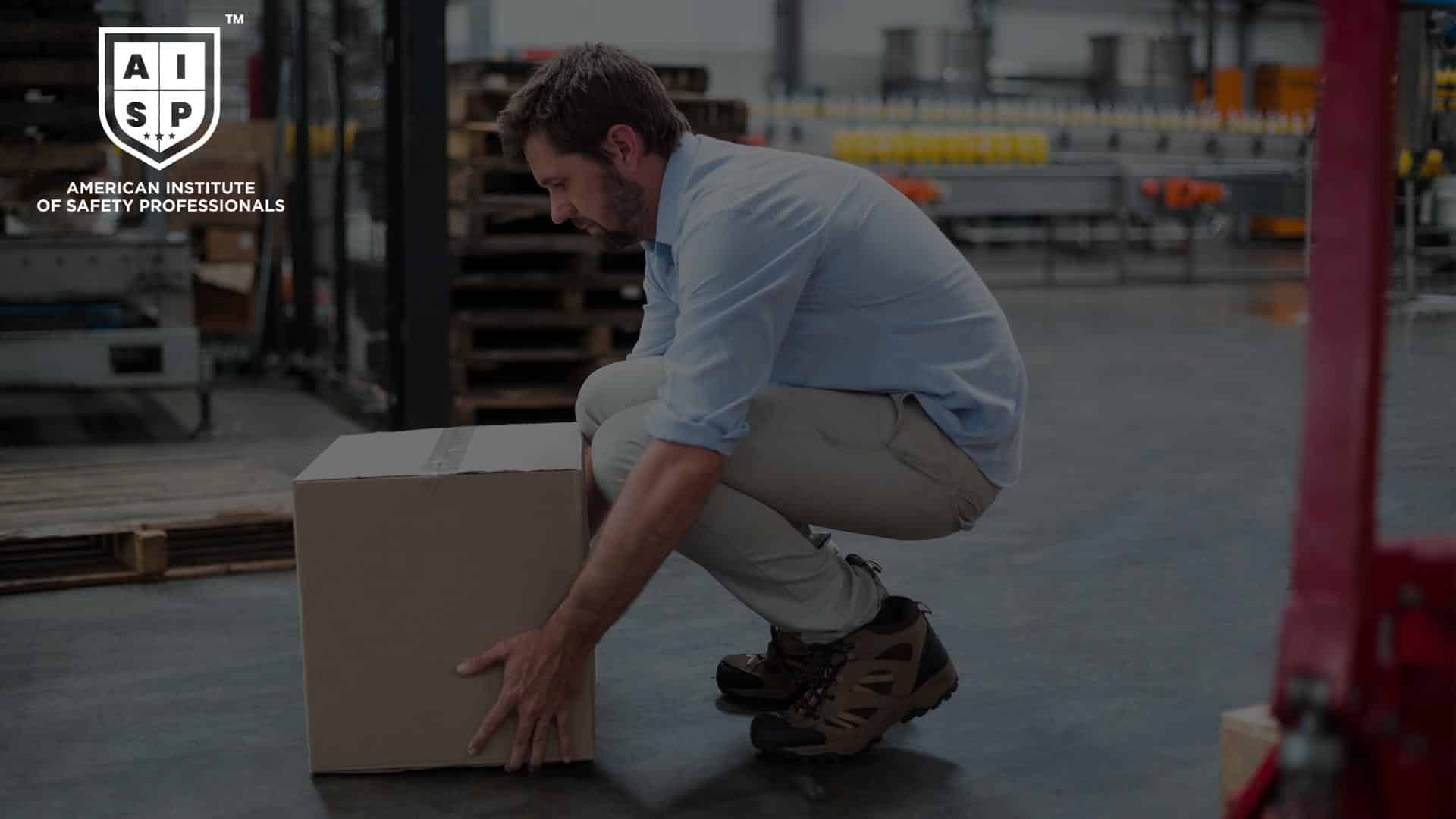 Managing Safely in Manual Handling Works